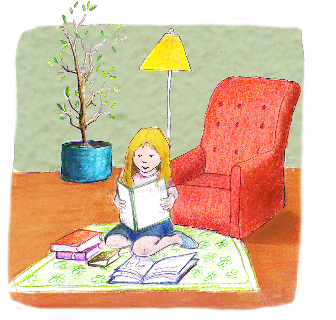 Sketch for a new children's book